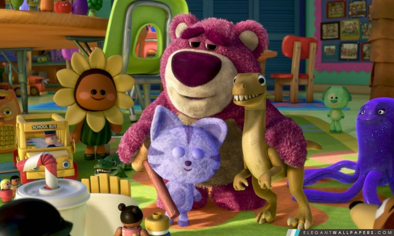 Toy Story 3 ours, Arrière-plans HD à télécharger