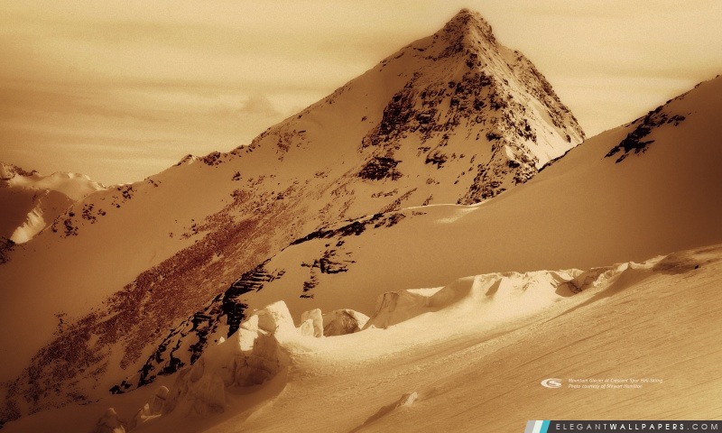 Montagne Glacier, Arrière-plans HD à télécharger