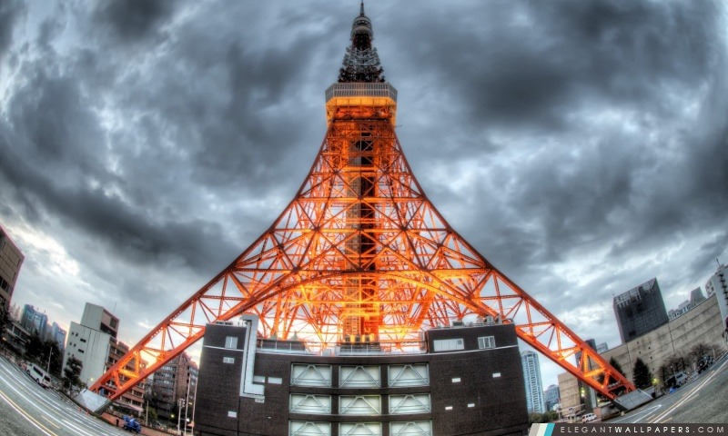 Tour de Tokyo, Japon, Arrière-plans HD à télécharger