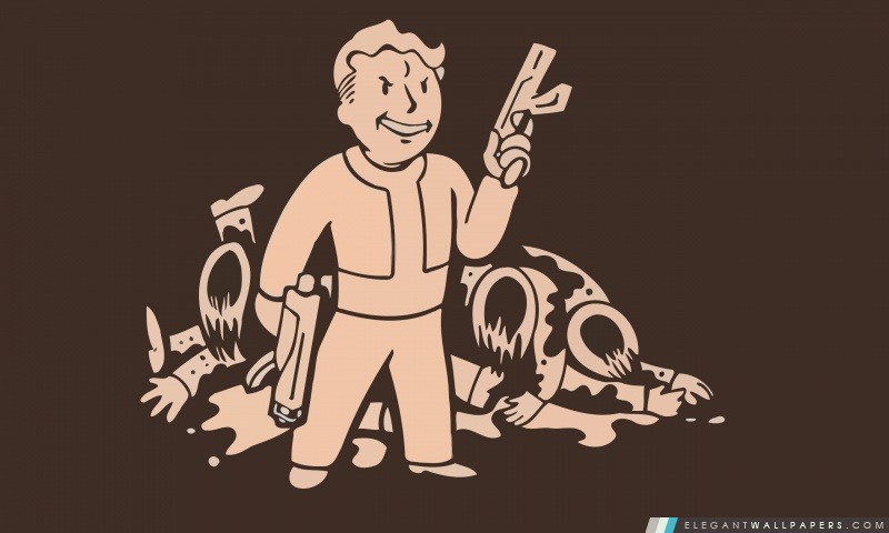 Fallout Vault Boy, Arrière-plans HD à télécharger