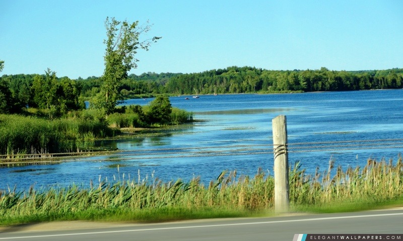 Belle lac, Arrière-plans HD à télécharger