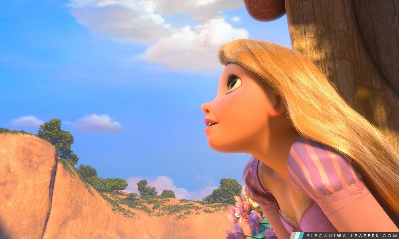 Tangled Rapunzel, Arrière-plans HD à télécharger