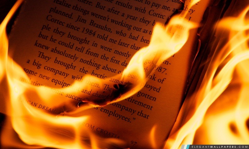Book burning, Arrière-plans HD à télécharger