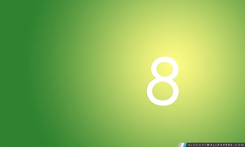 Windows 8 Vert, Arrière-plans HD à télécharger