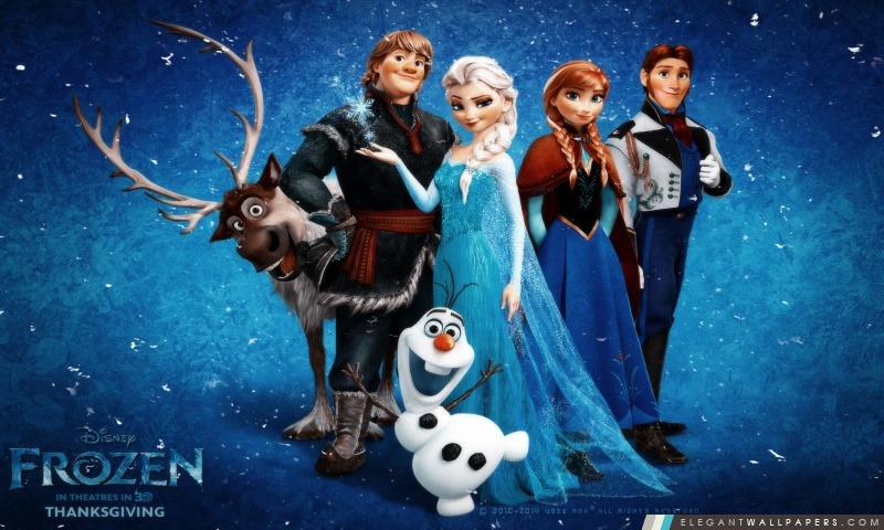 Frozen 2013, Arrière-plans HD à télécharger