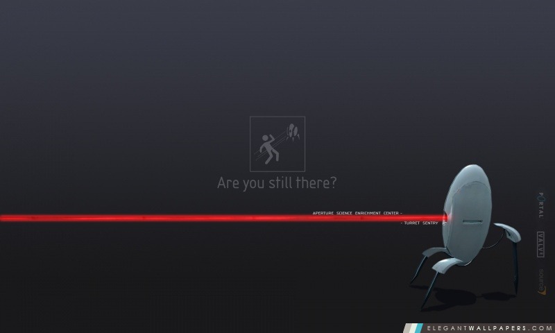 Portal 2 Tourelle, Arrière-plans HD à télécharger