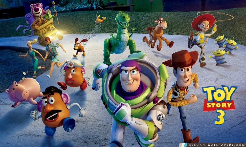 Toy Story 3 The Great Escape, Arrière-plans HD à télécharger