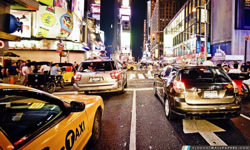 New York City Traffic, Arrière-plans HD à télécharger