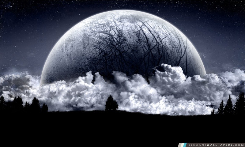 Grand Lune, Arrière-plans HD à télécharger
