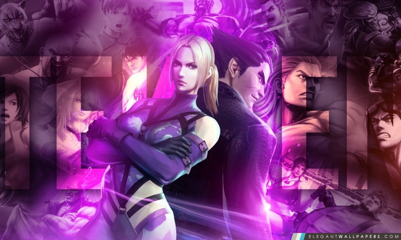 Street Fighter X Tekken – Kazuya Nina, Arrière-plans HD à télécharger