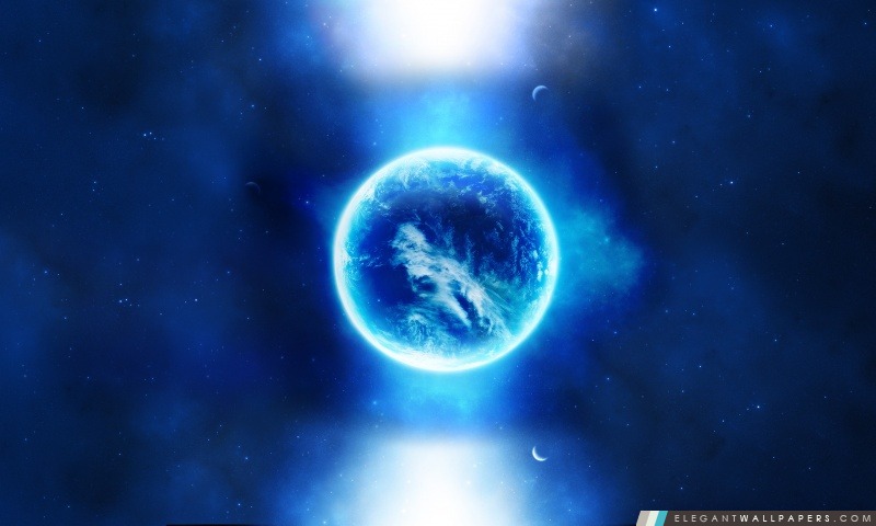 Blue Earth, Arrière-plans HD à télécharger