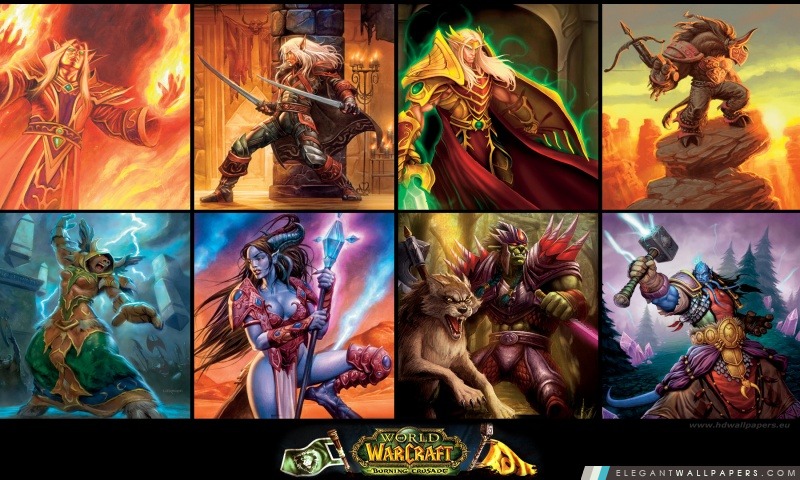 World of Warcraft, The Burning Crusade, Arrière-plans HD à télécharger
