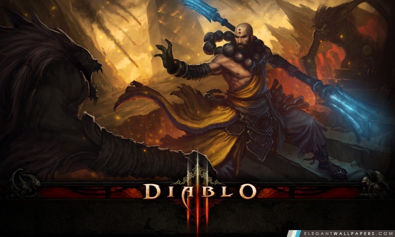 Diablo 3 Monk, Arrière-plans HD à télécharger