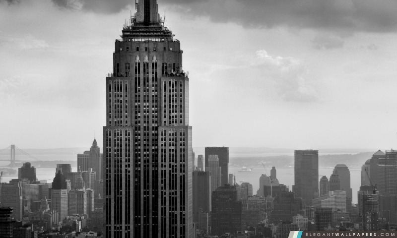 Empire State Building, Arrière-plans HD à télécharger