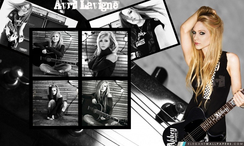 Avril Lavigne Rocher, Arrière-plans HD à télécharger