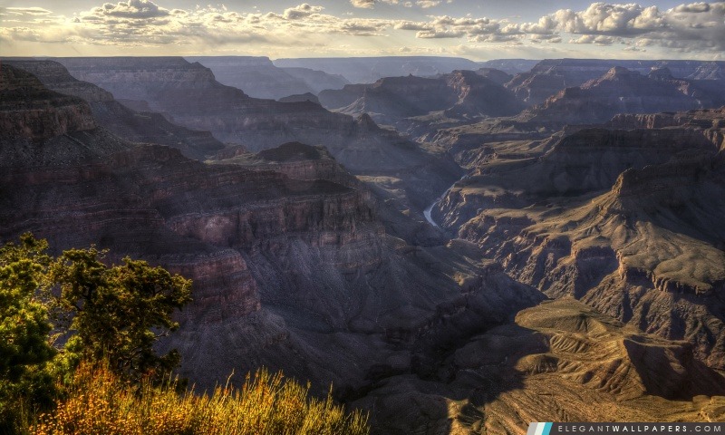 Grand Canyon HDR, Arrière-plans HD à télécharger
