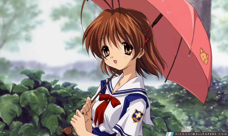 Pluie Anime, Arrière-plans HD à télécharger