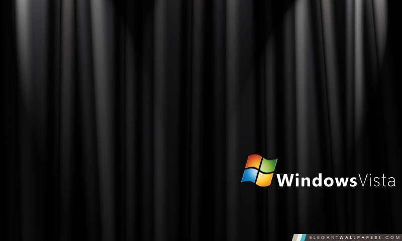 Black Silk Windows Vista, Arrière-plans HD à télécharger