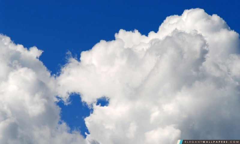 Fluffy Clouds, Arrière-plans HD à télécharger