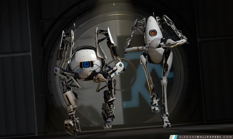 Portal 2, Arrière-plans HD à télécharger