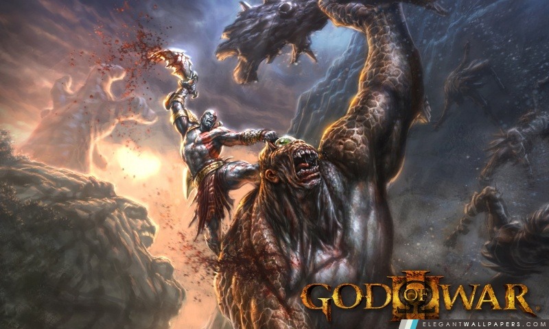God Of War III, Arrière-plans HD à télécharger