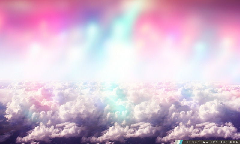Colorful Clouds, Arrière-plans HD à télécharger