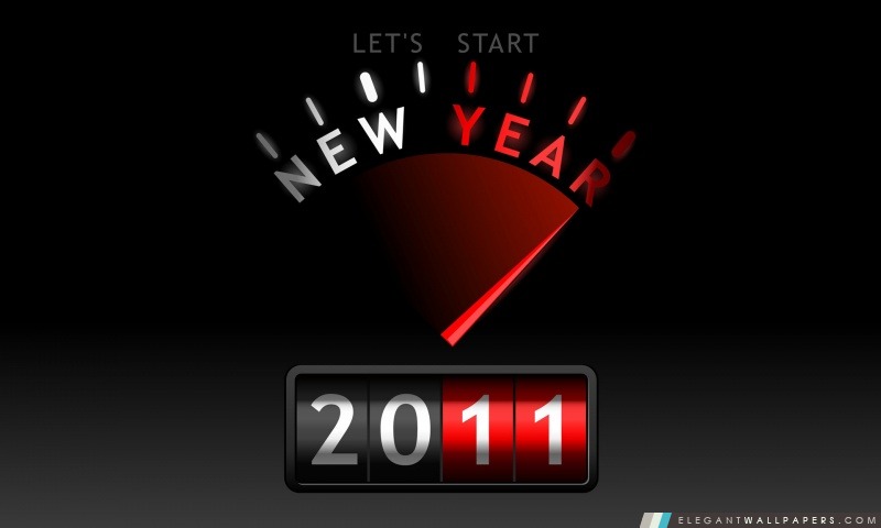 Nouvel An 2011, Arrière-plans HD à télécharger