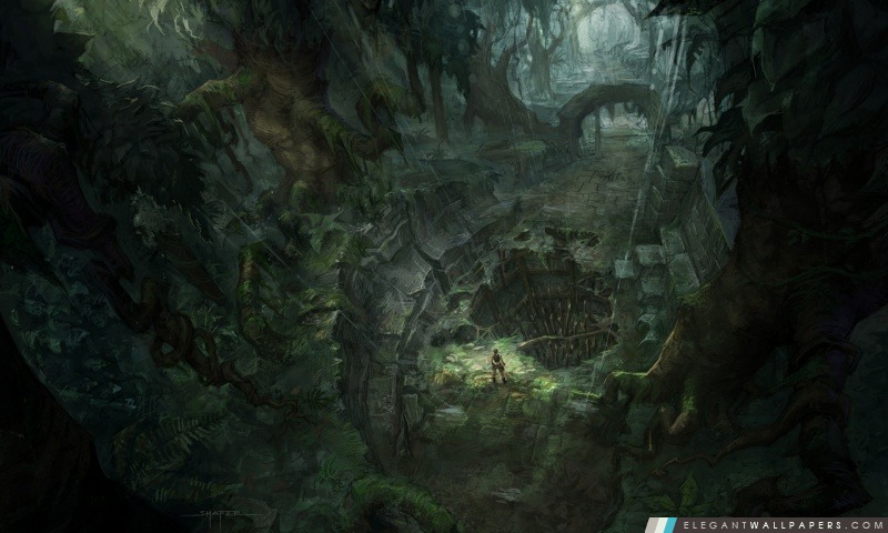 Tomb Raider Underworld, Arrière-plans HD à télécharger