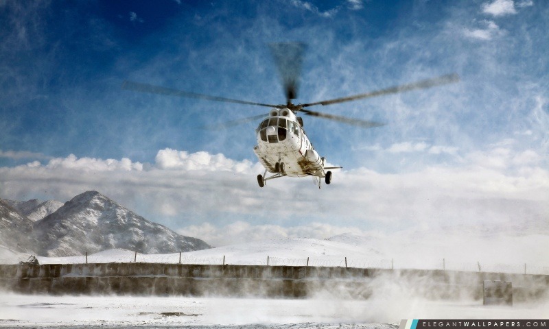 Hélicoptère Mi-8, Arrière-plans HD à télécharger