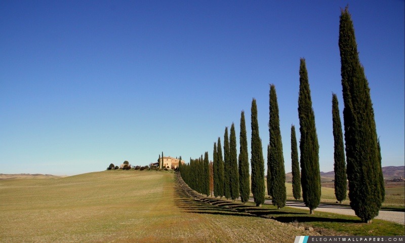 Paysage de la Toscane, Arrière-plans HD à télécharger