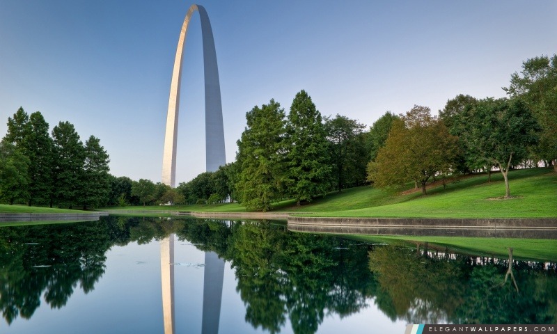 Gateway Arch de St. Louis, Missouri, Arrière-plans HD à télécharger