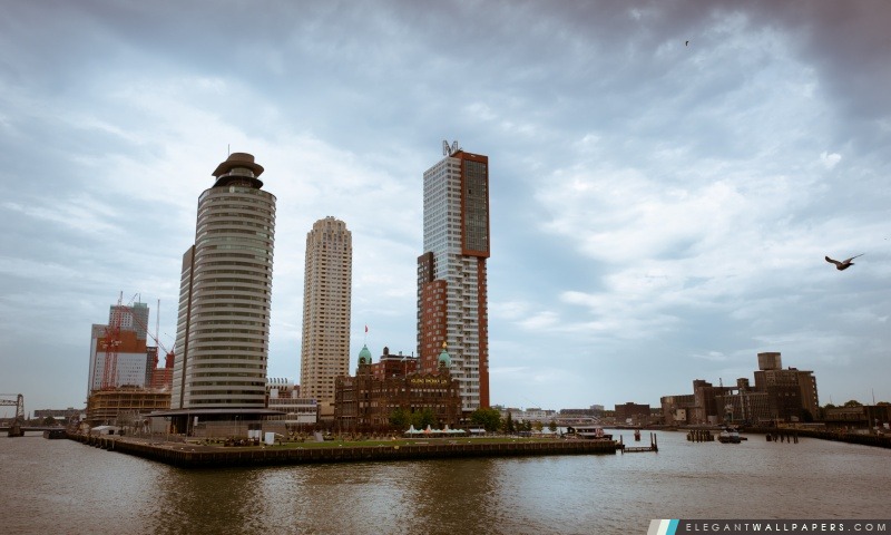 Hôtel New York, Rotterdam, Pays-Bas, Arrière-plans HD à télécharger