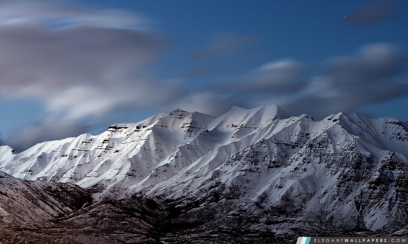 Snowy mont Timpanogos, Arrière-plans HD à télécharger