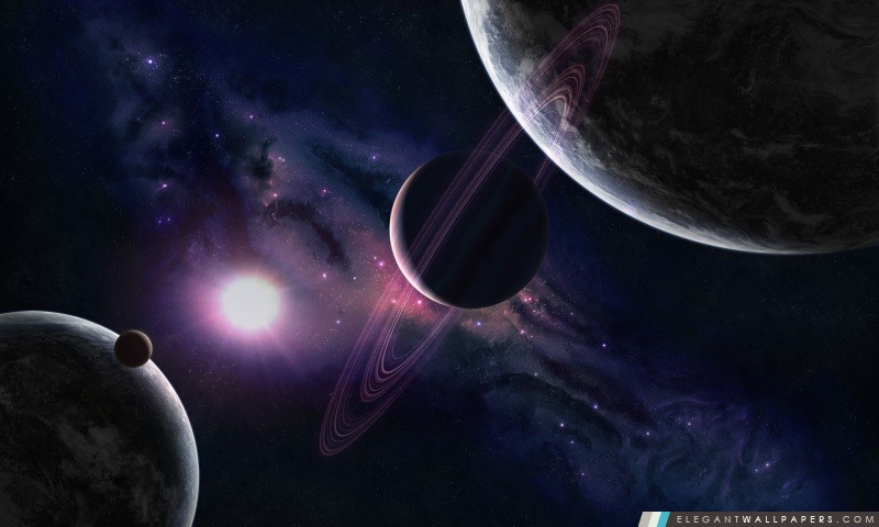 Planètes Univers 7, Arrière-plans HD à télécharger