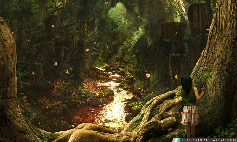 Fantasy Art Décor par Phil McDarby, Arrière-plans HD à télécharger