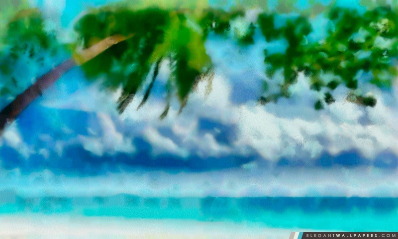 Tropical Beach Resorts Wallpaper DAP WetOnWet, Arrière-plans HD à télécharger