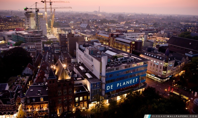 Utrecht, Pays-Bas Photographie urbaine, Arrière-plans HD à télécharger