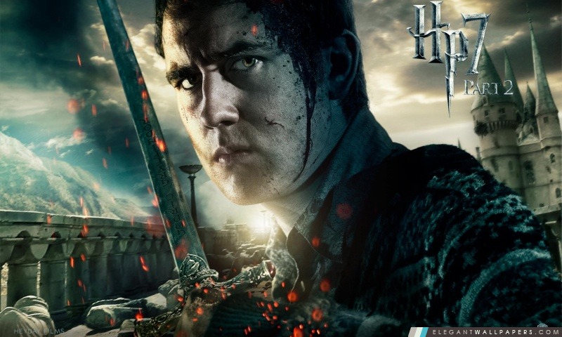 Harry Potter et le Reliques de la Mort Partie 2 Neville, Arrière-plans HD à télécharger