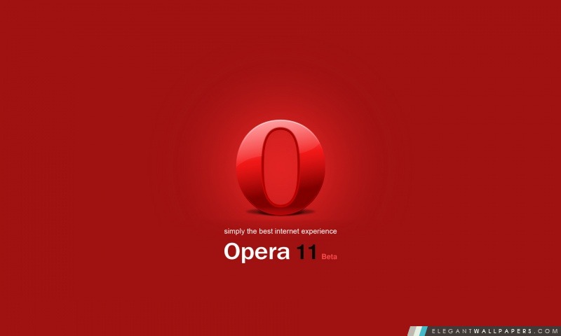 Opera 11 Beta, Arrière-plans HD à télécharger