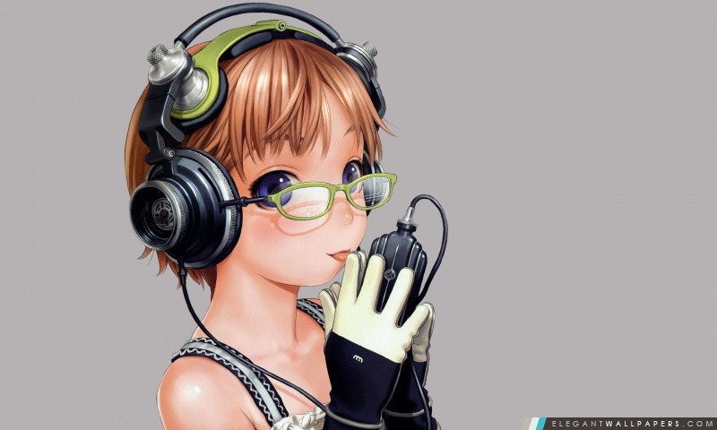 Écouter de la musique Anime, Arrière-plans HD à télécharger