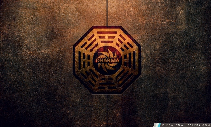 Initiative Dharma Logo, Arrière-plans HD à télécharger