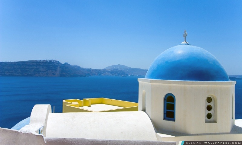 Oia, Grèce, Arrière-plans HD à télécharger