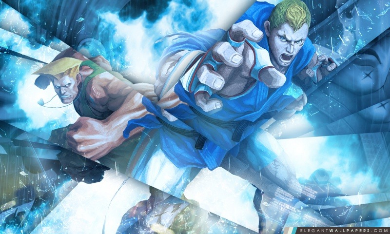 Street Fighter X Tekken – Guile Abel, Arrière-plans HD à télécharger