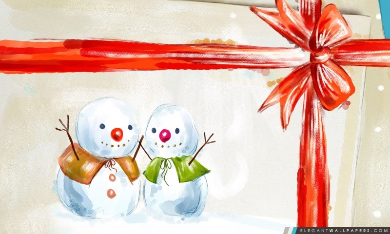 Illustration de Noël, Arrière-plans HD à télécharger