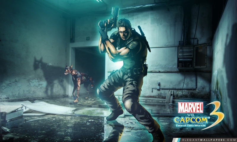 Marvel vs Capcom 3 – Chris Redfield, Arrière-plans HD à télécharger