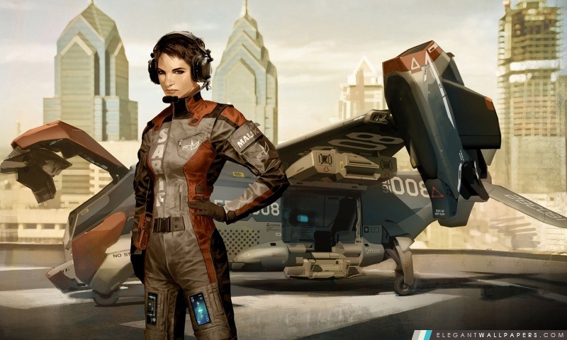 Deus Ex Human Revolution Concept Art, Arrière-plans HD à télécharger