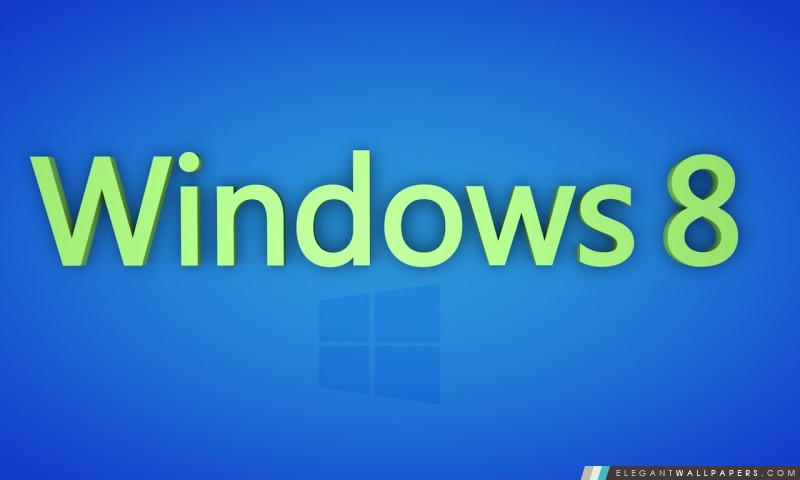 Windows 8 – Vert et Bleu, Arrière-plans HD à télécharger
