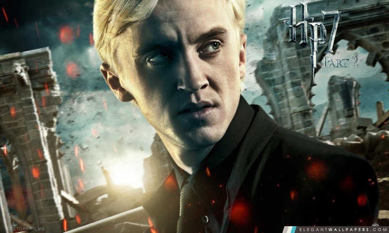 Harry Potter et le Reliques de la Mort Partie 2 Draco, Arrière-plans HD à télécharger