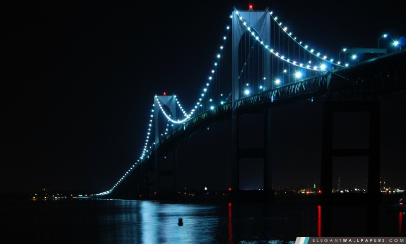 Pont de Newport Rhode Island, Arrière-plans HD à télécharger
