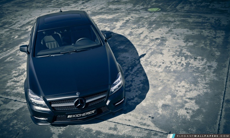 Mercedes CLS Black Edition Tuning Kicherer, Arrière-plans HD à télécharger